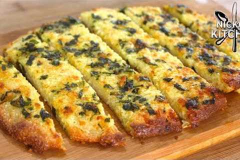 Garlic Bread - Low Carb, Keto Diet Fast Food!