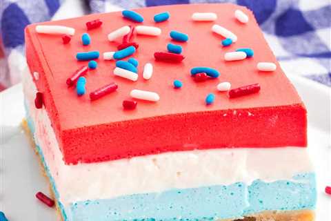 Red, White, and Blue Dream Bars