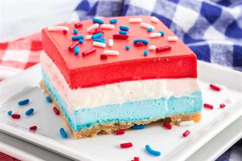 Red, White, and Blue Dream Bars