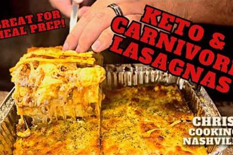 KETO and CARNIVORE LASAGNA | Perfect for Meal Prep and Low Carb Eating!