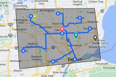 Cheeseburger Detroit, MI - Google My Maps