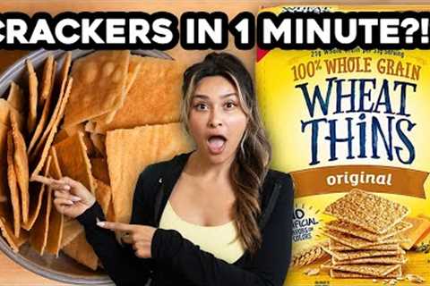 1 Minute Crackers! | Low Carb | Quick and Easy Weight Loss Snack