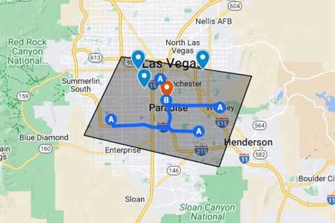Fried chicken Las Vegas, NV - Google My Maps