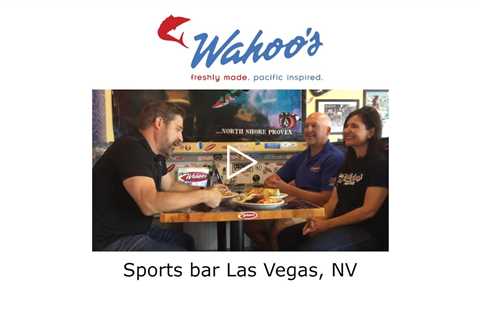 Sports bar Las Vegas, NV - Wahoo's Tacos - 24/7 Beach Bar Tavern & Gaming Cantina