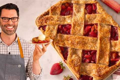 Easy Strawberry Rhubarb Pie