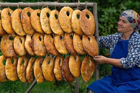 Rustic Kaak Bread | Wood Oven Baking at its Finest