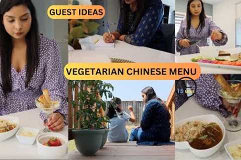 Let''s Cook Vegetarian Chinese Meals For Guests in UNDER 15 mins |Productive Morning to Night..