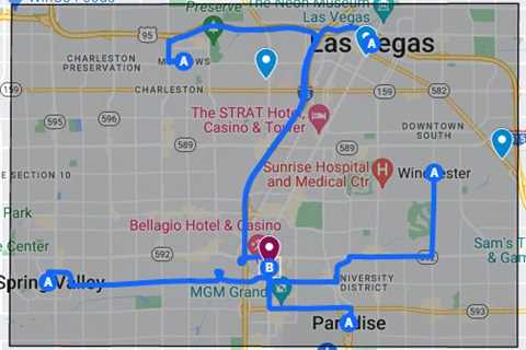Places To Eat Las Vegas, NV - Google My Maps
