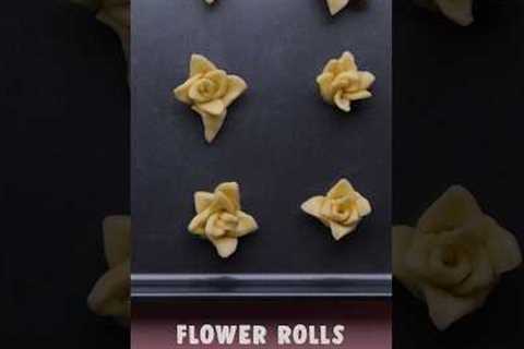 Create a delicious garden with these flower rolls #shorts