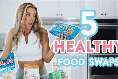 5 Healthy FOOD SWAPS to Lose Weight // Eat This Not That SNACKS