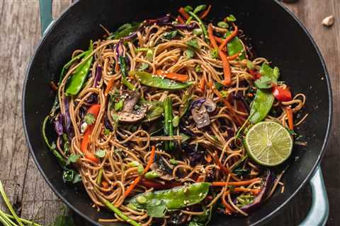 Vegetable Yakisoba (Japanese Noodle stir-fry)