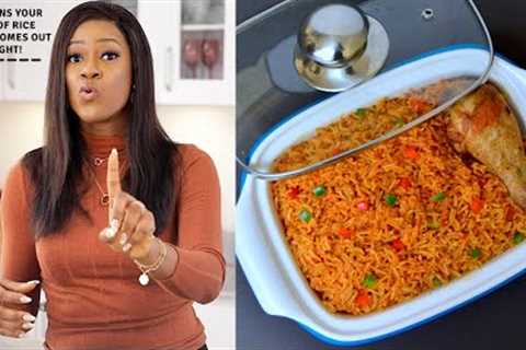 WHY UR JOLLOF RICE NEVER TURNS OUT RIGHT + TIPS TO MAKE PERFECT JOLLOF RICE ALWAYS- ZEELICIOUS FOODS