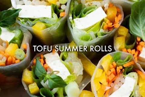 Tofu Summer Rolls | This Savory Vegan