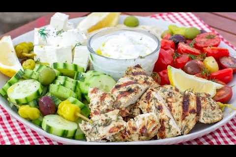 Tasty Thursday! Greek Chicken Platter w/ All the Fixins! And some fun with the bestie!