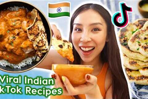 Testing Viral Indian TikTok Recipes   🇮🇳