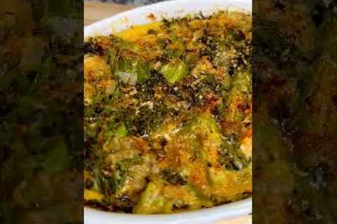 PARMESAN CHEESE BROCCOLI CASSEROLE (sig.©) | The herbs puts it over the top!! Crunchy deliciousness!
