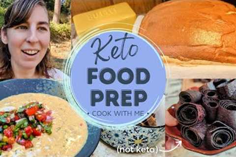 💜Massive #KETO *Food Prep Day* (plus one non-keto item 😬)