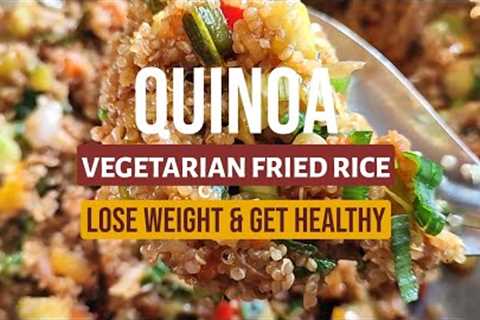 Quinoa Vegetable Fried Rice ll Quinoa Recipes ll Healthy Meals ll Weight loss ll Protein Rich Recipe