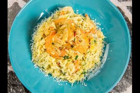 Saffron Shrimp Risotto