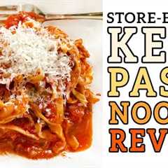 Keto PASTA NOODLE Review! 🍝 The BEST Store-Bought Low Carb Pasta?