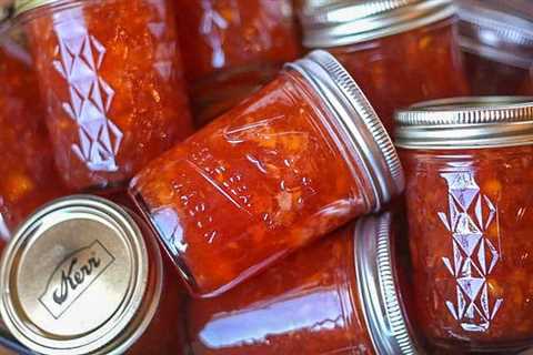 Homemade Peach Jam