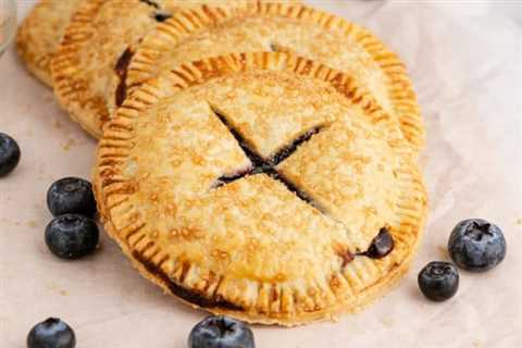 Air Fryer Blueberry Hand Pies