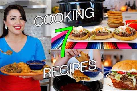 7 EASY Mexican Slow Cooker Dinner Recipes, TASTY & Absolutely DELICIOUS!!! Mexican Food..