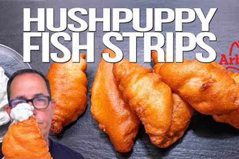 ARBY''S HUSHPUPPY BREADED FISH STRIPS...JUST HOMEMADE & WAY BETTER! | SAM THE COOKING GUY