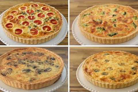 How to Make a Quiche – 4 Easy Recipes