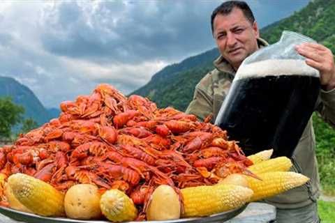 Best Recipe For Boiled Crayfish With Homemade Kvass! Perfect Snack For The Evening