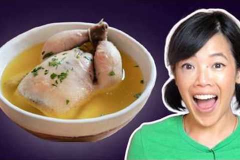 Boiling Chicken in BUTTER | 18th Century Recipe Taste Test