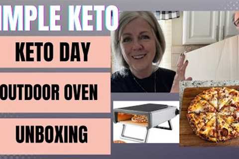 12” Outdoor Oven Unboxing / Keto What I Eat In A Day / Pizza!