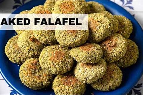 How To Make Falafel | Falafel Recipe (Baked Falafel)