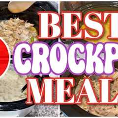 4 BEST Crockpot Recipes / Easy Slow Cooker Dump and Go Meals!