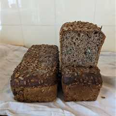 Seeded rye bread