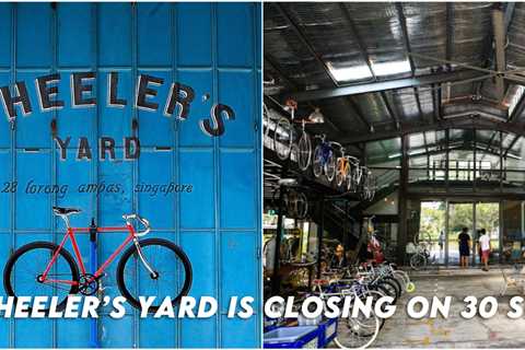 Wheeler’s Yard – Popular Bicyle-Themed Cafe Is Closing After 10 Years On 30 Sep