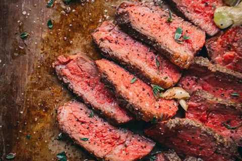 Pan seared Denver Steak