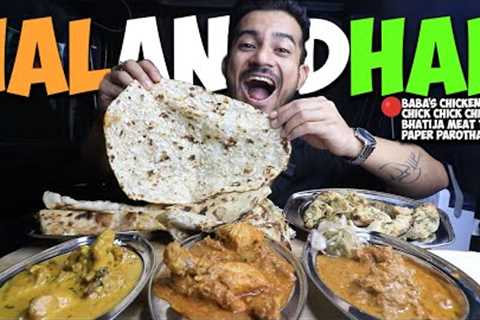 JALANDHAR''S BEST BUTTER CHICKEN, CHICKEN IRANI, PAPER PAROTHA, MUTTON TIKKA, CHICKEN RARA MUKBANG