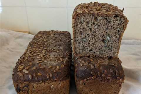 Seeded rye bread