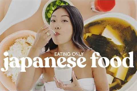 Eating Japanese Food for 24 Hours | Vegan & Gluten Free Recipes