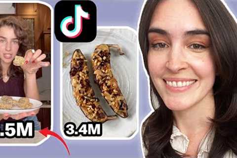 Trying TikTok''s Viral VEGAN Airfryer Recipes