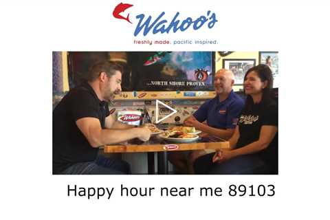 Happy hour near me 89103 - Wahoo's Tacos Restaurant - Good Food, Games & Drinks