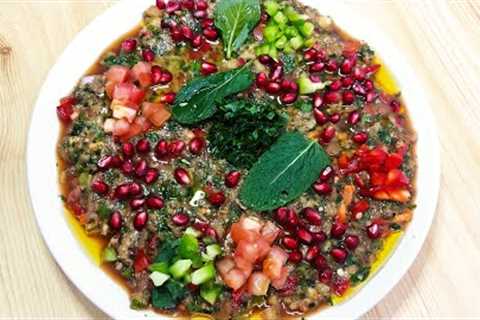 How to make a delicious arabian breakfast. (Baba Ganoush)!