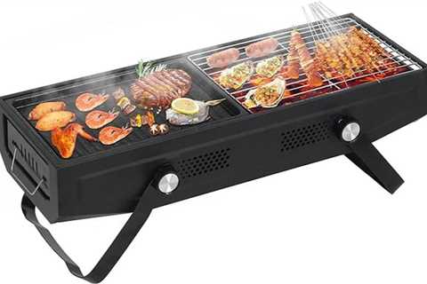 DINGSHENGMY Portable Charcoal Grill Review - Bob's BBQ Secrets