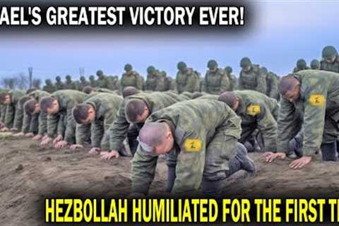 Brutal end of Hezbollah: Israeli Army destroys all Hezbollah troops in Lebanon in a single night!
