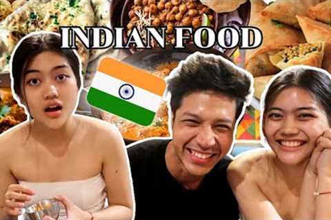 Her First Time Eating ''INDIAN FOOD''🇮🇳 (Thailand Girl)🇹🇭