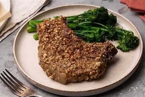 Keto-Friendly Pecan-Crusted Pork Chops Recipe