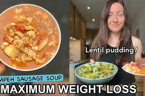 SO Many High Protein Meals for MAXIMUM Weight Loss | Lentil Chocolate Pudding & Making My Own..