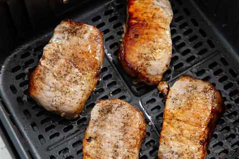 Thick Pork Chops in the Air Fryer
