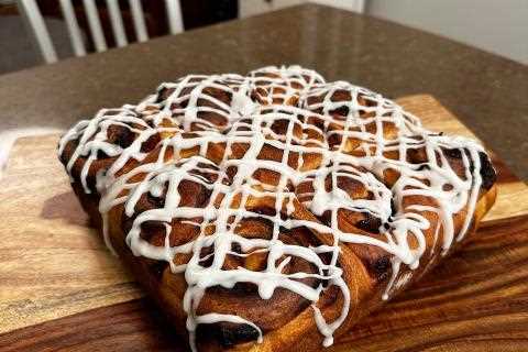 Sour Cherry Rhubarb Sourdough Buns